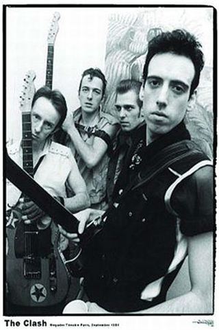The Clash - Euro Poster