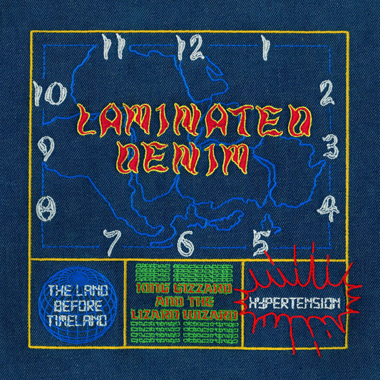 King Gizzard And The Lizard Wizard – Laminated Denim ('Lucky Rainbow Wax' Pressing)