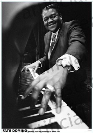 Fats Domino - London 1967 - Art Poster