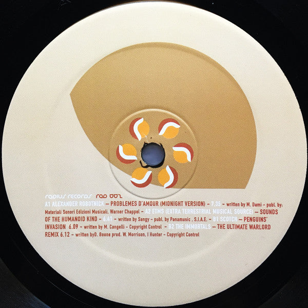 Radius 002 - Various (Alexander Robotnick, ETMS, Scotch, The Immortals)