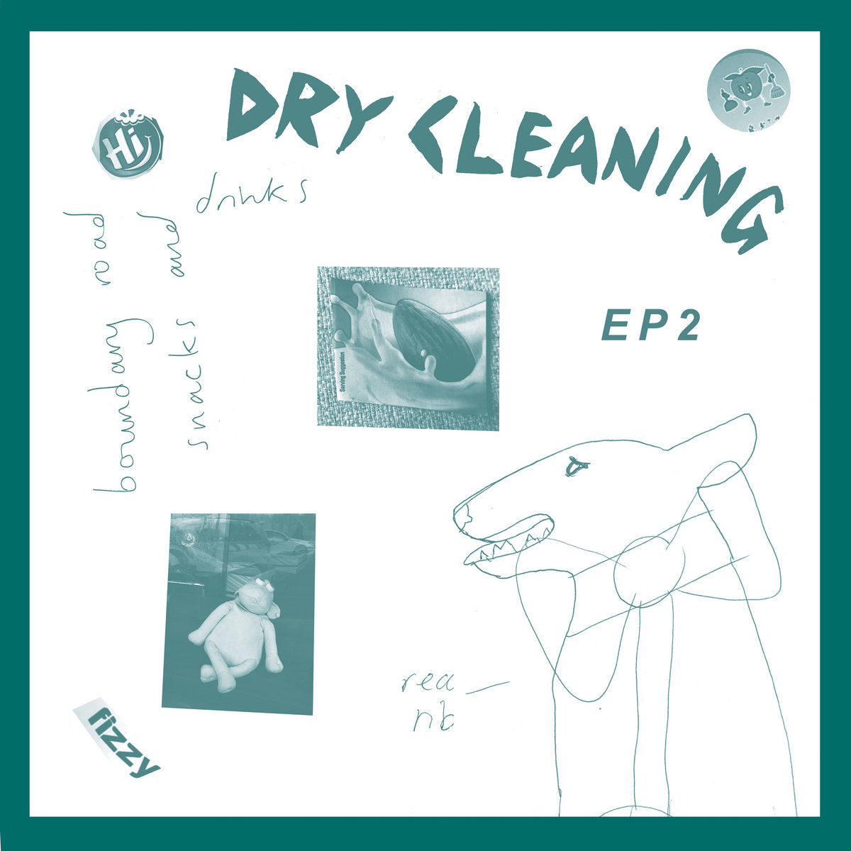 Dry Cleaning - Boundary Road Snacks And Drinks + Sweet  Princess (Clear Blue Pressing)