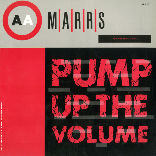 Marrs - Pump Up The Volume 12" Single (Preloved)